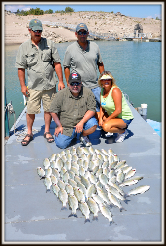 White Bass Fishing with El Paso's Jojo in the 		morning