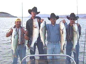 Guides from Armendariz Ranch with their Stripers!