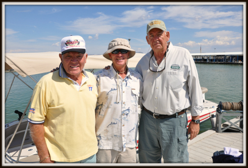 Casey Luna, Bob Gerding, and Guide, Billy Jack Miller