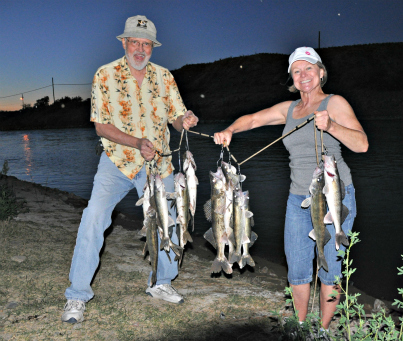 Walleye Fishing with Rio Grande Guide Service