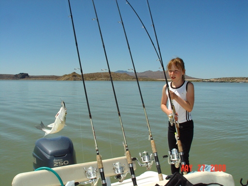 Guide, Gidget Moon Miller has a live one on the line!!