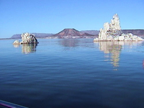 View of Kettletop Mountain at Elephant Butte Lake
