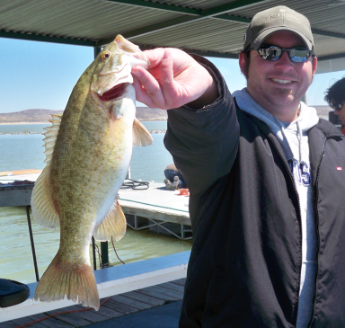 Largemouth Bass Fishing Elephant Butte, New Mexico