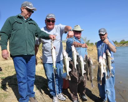 Walleye Fishing with Rio Grande Guide Service