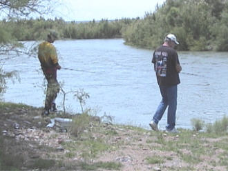 Fishing the Rio Grande River