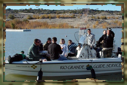 Boat Load of Ft. Bliss Soldiers have a Ball, Despite Cold Weather