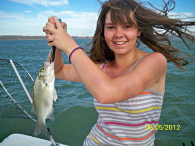 White Bass 		Fishing with Rio Grande Guide Service